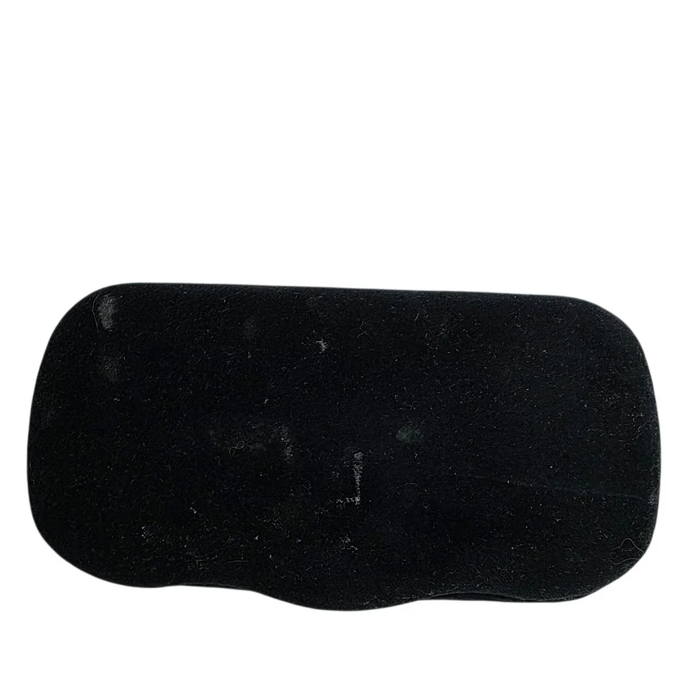 GUCCI Hard Shell Sunglasses Eyeglass Case with Soft‎ Pouch Black Designer Preppy